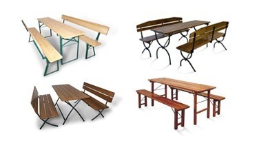 beer sets - beer garden furniture - beer benches - beer tables - brewery quality
